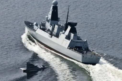 2. etap prób HMS Daring