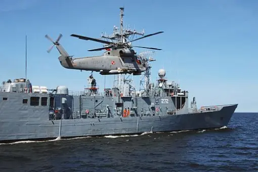 Pożegnanie ORP Gen. Kazimierz Pułaski
