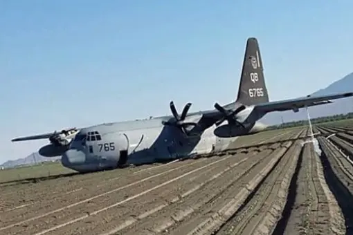 Zderzenie F-35B z KC-130J