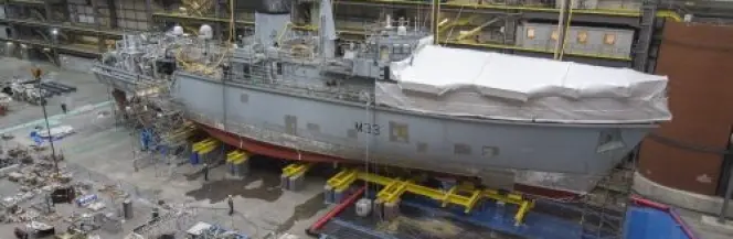 Nowe silniki HMS Brocklesby