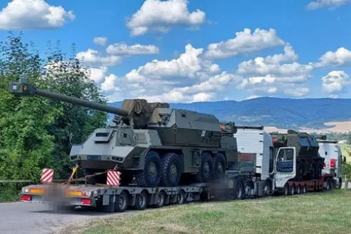 Słowackie Zuzany 2 na Ukrainie