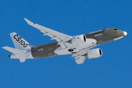 Oblot trzeciego CSeries 100