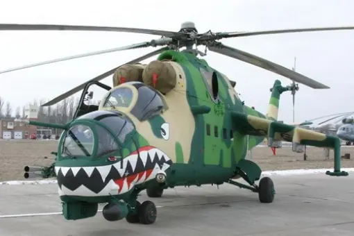 Mi-35 przed dostawą do Peru