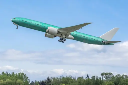 Oblot Boeinga 777-9 dla Lufthansy