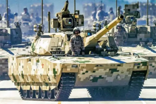 Dane techniczne chińskiego czołgu ZTZ 100