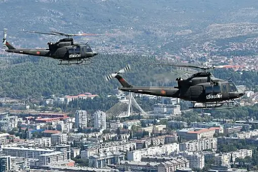 Ostatnie śmigłowce Bell 412 dla Czarnogóry