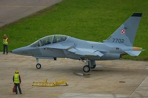 M-346 w powietrzu