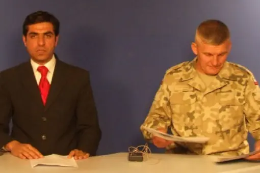 Współpraca PKW Afganistan z TV Tolo