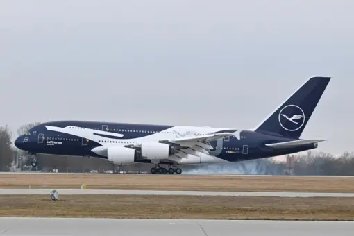 A380 Lufthansy w okolicznościowym malowaniu
