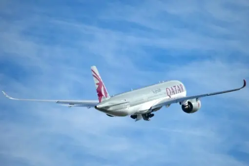 Pierwsza trasa katarskich A350