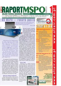 Raport MSPO 01/2012