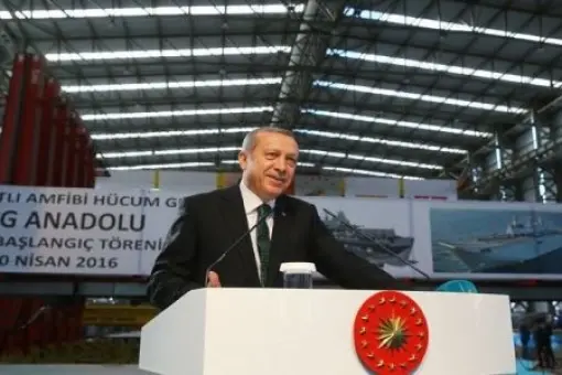 Rozpoczęcie budowy TCG Anadolu