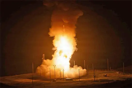 Test rakiety Minuteman III