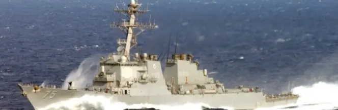 USS Donald Cook w drodze do Roty