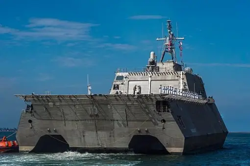USS Gabrielle Giffords w San Diego