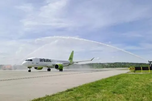airBaltic połączyły Wilno z Krakowem