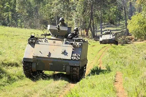 Modernizacja kolejnych brazylijskich M113