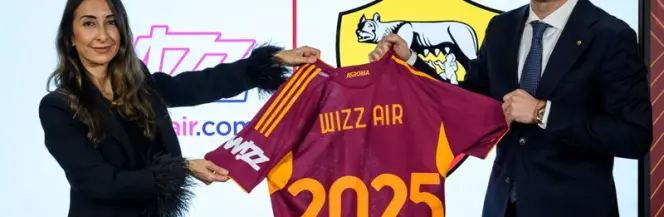Partnerstwo Wizz Air i AS Roma