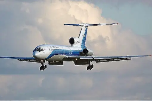 Awaryjne lądowanie Tu-154