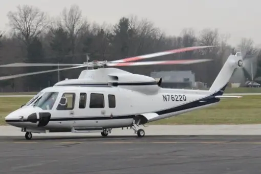 Pierwszy S-76D w Afryce