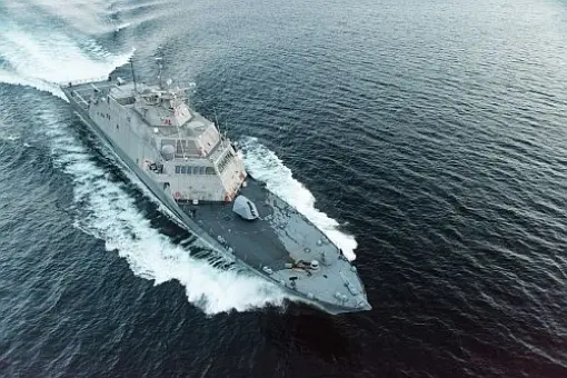 USS Little Rock w linii