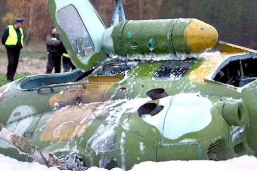 Łożysko przyczyną wypadku Mi-2