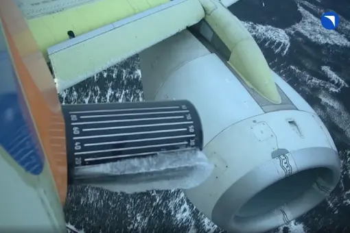 Próby oblodzenia rosyjskich samolotów