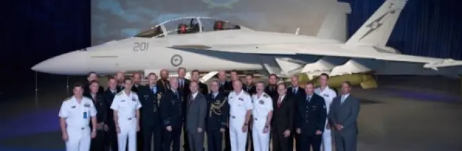 Prezentacja australijskiego F/A-18F