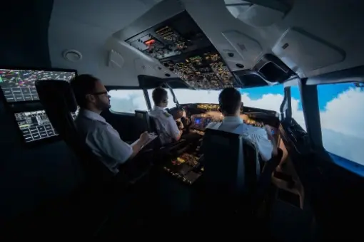 Polski symulator Boeinga 737-800