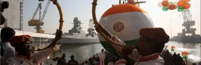Wodowanie INS Karanj
