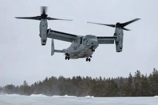 W Norwegii rozbił się MV-22 USMC