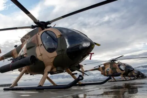 Wsparcie afgańskich MD 530F