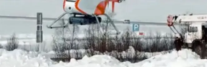 Rosyjski bsl cargo za kołem podbiegunowym