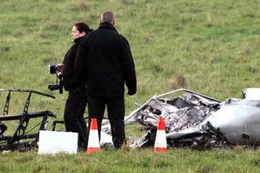 Dwa samoloty zderzyły się nad W. Brytanią