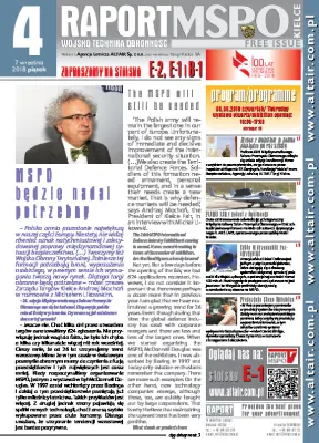 RAPORT MSPO 4/2018