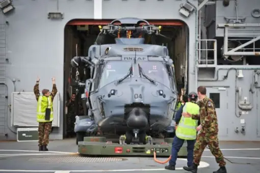Pierwsza misja nowozelandzkich NH90