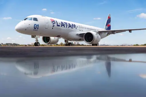 Pierwszy E195-E2 dostarczony LATAM