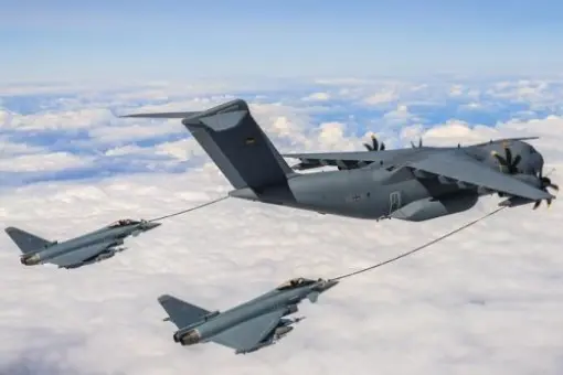 Niemiecki A400M w roli tankowca