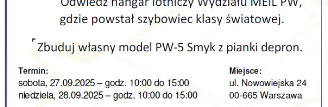 Warsztaty Od Smyka do lotnika