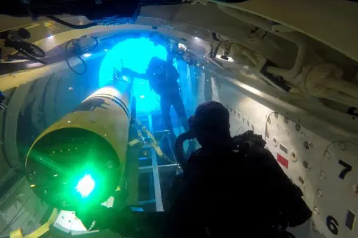 UUV testowany na francuskim okręcie podwodnym