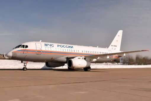 Medyczny SSJ-100 dla MCzS FR