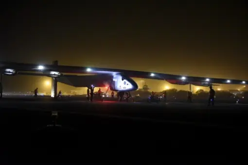 Solar Impulse ląduje w Indiach