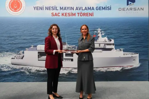 Budowa tureckiego okrętu przeciwminowego YMAG