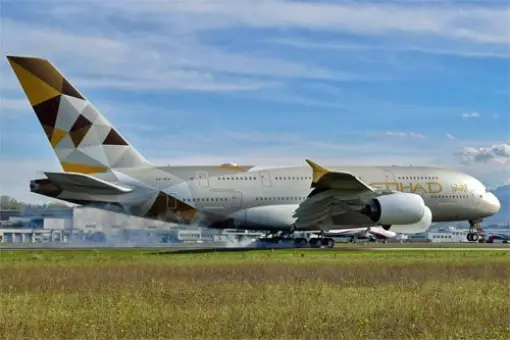 A380 Etihad wracają do latania