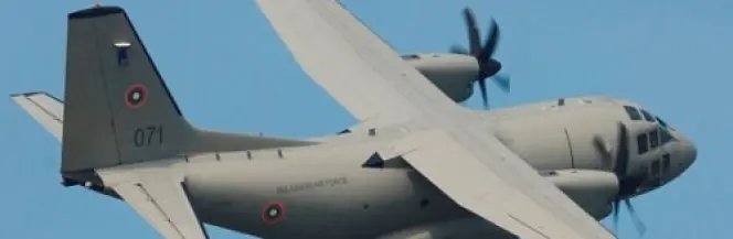 Pierwszy C-27J w Bułgarii