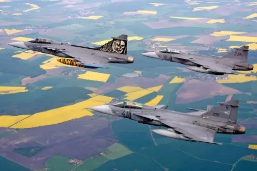 Czesko-węgierska eskadra Gripenów
