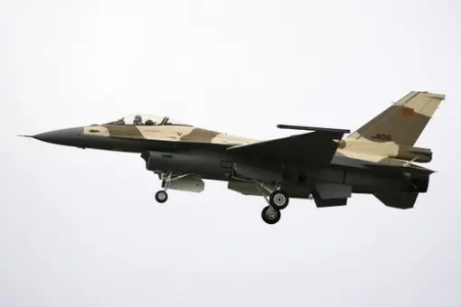 Oblot ostatniego F-16 dla Maroka