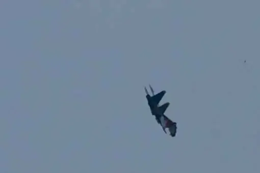 Rozbił się Su-27UB