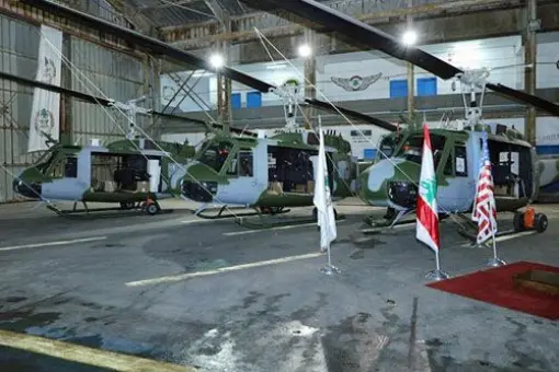 3 UH-1H-II dla Libanu