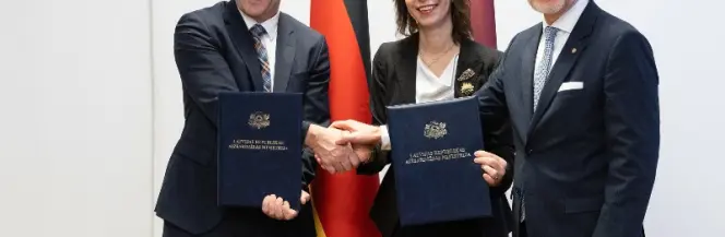 Bliżej produkcji niemieckich min na Łotwie